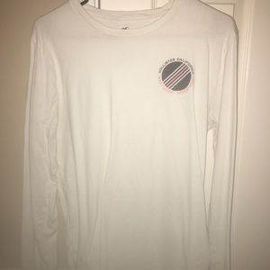Men’s Hollister long sleeve U cut tee